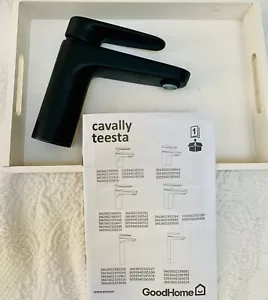 GoodHome Cavally Teesta Bathroom Basin / Cloakroom Sink Mixer Tap - Picture 1 of 12