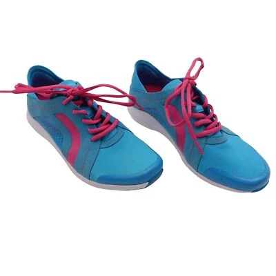 Zapatillas deportivas Aetrex Sloane Berries Ortho 6 azul rosa para correr tenis atletismo Foto 1 de 4