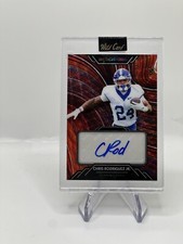 2023 Wild Card Wildchrome Encased Autograph - Chris Rodriguez Jr # /5 Commanders