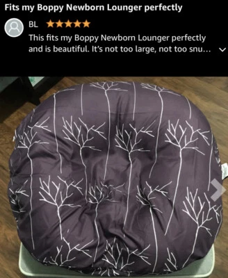 Funda de almohada para tumbona recién nacido cubierta para tumbona ciruela púrpura Foto 1 de 4