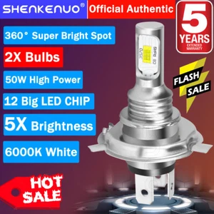 For Honda GL1500 Goldwing 1988-1997 LED Headlight Bulbs Replace 34901-MN5-003 US - Picture 1 of 13