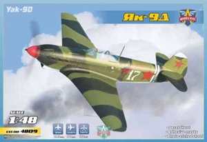 MODELSVIT 4809 - 1:48 Yak-9D combattente sovietico a lungo raggio seconda guerra mondiale - Foto 1 di 6