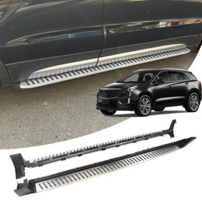 2Pcs Running Boards Side Step Nerf Bar fit for Cadillac XT5 2016-2024 - Image 1 of 4