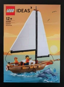 LEGO Ideas Sailboat Adventure 40487 New Incl 2 Minifigures 2 Dolphins - Bild 1 von 3