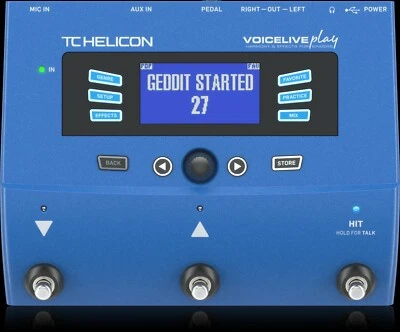TC HELICON VOICELIVE PIEZAS DE JUEGO PARA UNIDAD DE REPARACIÓN Foto 1 de 2