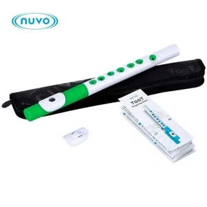 Nuvo TooT 2.0 Pre-Flute Instrument for Beginner Musicians White/Green N430TWGN - Picture 1 of 1