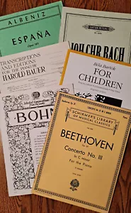 FINAL CLEARANCE ~ CLASSICAL PIANO Music ~ Pull Down Menu UPDATED 2025 - Picture 1 of 28