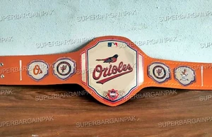 Baltimore Orioles MLB Championship Wrestling Belt Adult Size 2mm brass - Picture 1 of 1