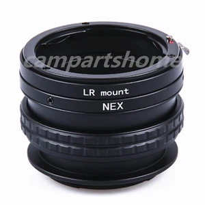 Leica R LR Lens to Sony NEX E Adjustable Macro Focus Helicoid Tube Adapter NEX7 - Picture 1 of 3