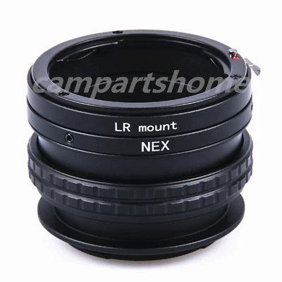 Leica R LR Lens to Sony NEX E Adjustable Macro Focus Helicoid Tube Adapter NEX7 - Image 1 of 3