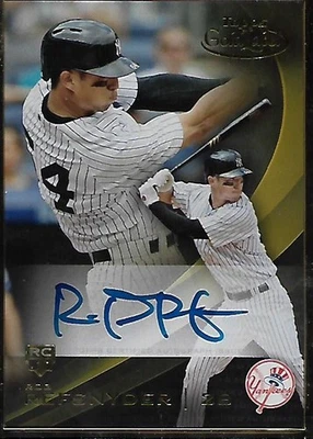 2016 Topps Gold Label Framed Autographs Gold Frame #GLFARR Rob Refsnyder Auto  - Image 1 of 2