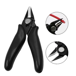 Comfortable Grip Diagonal Pliers Electrical Nippers Wire Cutters Precise Cuts - Picture 1 of 11