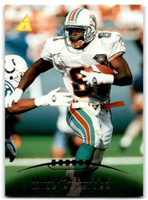1995 Pinnacle O.J. McDuffie Miami Dolphins #139 - Image 1 of 2