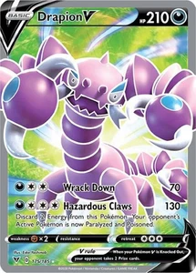 Pokemon Vivid Voltage Drapion V 175/185 Ultra Rare Holofoil Card - Picture 1 of 1