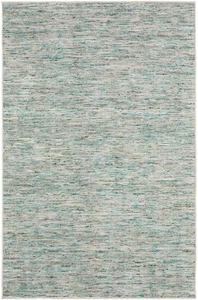 2x3 Dalyn Blue Shaded Washed Faded Lines Solid Door Mat AC1 - Aprx 2' x 3' - Picture 1 of 2