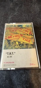 vintage cassette music tape acdc ad/dc tnt - Picture 1 of 12