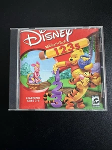 Disney Winnie the Pooh 1 2 3s for Ages 3-6 Windows PC Mac CD-ROM - Picture 1 of 5