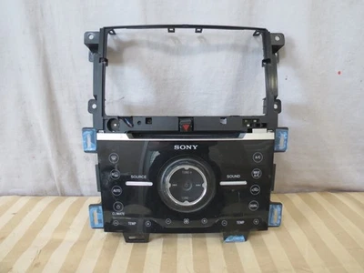 11 12 13 14 Ford Edge Media Equipment Climate Radio Panel Dash DT4T-18A802-CD - Image 1 of 4