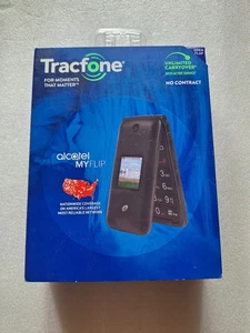 Teléfono Celular Básico Prepago Tracfone Alcatel My Flip 4G Sin Contrato Nuevo en Caja - Imagen 1 de 4