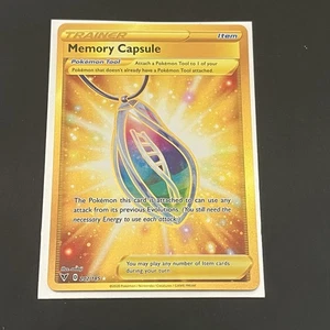 Pokemon Memory Capsule 202/185 Vivid Voltage Gold Secret Rare Full Art Holo NM - Bild 1 von 10