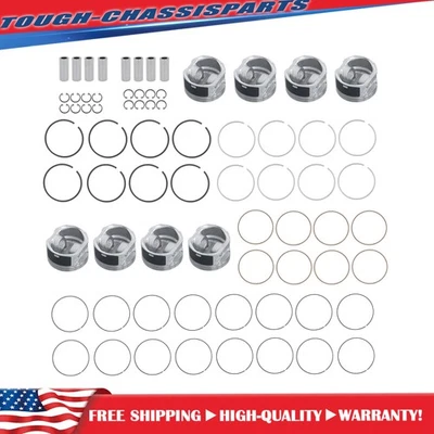 Juego de pistones con anillos 5012362AB apto para Jeep Grand Cherokee 1999 2000-2007 Foto 1 de 4