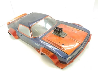 Custom Painted Red / Blue Arrma Felony 6S BLX 1/8 Street Bash Body Used - Bild 1 von 4