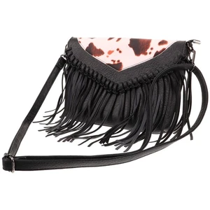 Woman Side Bag Purse with Fringe for Women Crossbody Shoulder Tassel - Picture 1 of 12