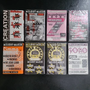8 x Melody Maker - 90's Cassette Tapes - SEALED - Dance, Rock, Indie, Pop, Club - Picture 1 of 24