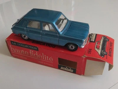 solido serie 100.Simca 1100.réf 164.boite. - Photo 1/4