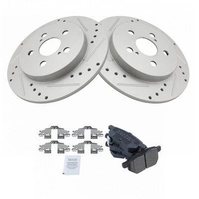 TRQ BKA20935 Brake Kit For Toyota Corolla 2009-2016 Rear 19184919 Foto 1 de 4