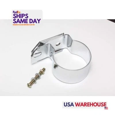 Trans-Dapt 9365, One Chrome Steel Coil Bracket Chrome Performance Racing Parts - Image 1 of 4