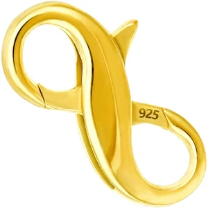 Pndeyo 925 Sterling Silver Lobster Claw Clasps, Double Opening Necklace Brac... - Picture 1 of 7