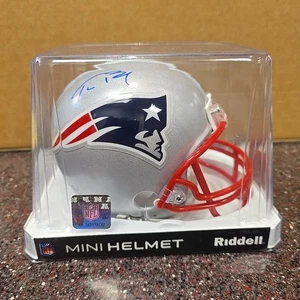 🔥 Tom Brady AUTOGRAMM New England Patriots Mini Helm *PSA / DNA* SIGNIERT 🔥 - Bild 1 von 16