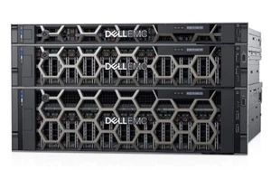 DELL EMC POWEREDGE R660 8 BAY SERVER DUAL QS 26C 8480C 64GB 8 NVME U.2 BAYS - Picture 1 of 1