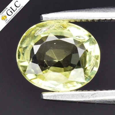 💎 GLC CERTIFICADO 1.05ct VS Ovalado Natural Grosular - Andradita Granate África Gema Foto 1 de 4
