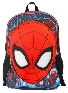 Spider-Man 17" leuchtender Full-Size 3D Rucksack mit blinkenden Augen Marvel Comics Neu mit Etikett - Bild 1 von 4