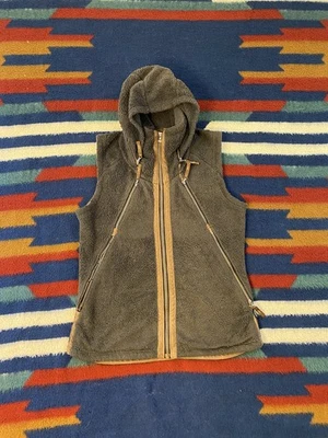 Chaleco de vuelo Kuhl para mujer mediano Sherpa polar cremallera completa empaquetable capucha cómodo Foto 1 de 4