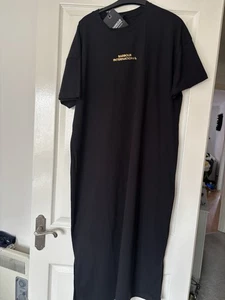 Barbour International Women's black T shirt dress new with Tags - Picture 1 of 2