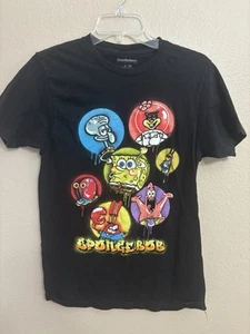 Nickelodeon Vintage SpongeBob SquarePants Shirt Main Cast Children’s Small - Picture 1 of 4