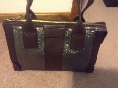 AUTÉNTICO NUEVO NUEVO CON ETIQUETAS CUERO FÓSIL GWEN PELTRE BOLSO CARTERA Monedero  Foto 1 de 2