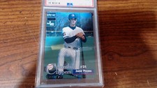JORGE POSADA 1994 Columbus Clippers POLICE Minors RC Card Graded PSA 9 MINT