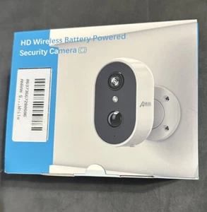 ANRAN 2MP HD WIFI Security Camera Solar Battery Powered Pan Tilt Wireless Audio - Picture 1 of 2