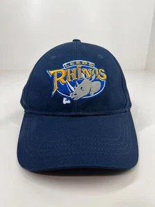 Leeds Rhinos cap hat blue baseball adjustable one size fits most rugby - Picture 1 of 13