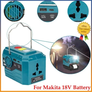 200W Portable Power Inverter for Makita 18V Battery To AC 120V 220V with Light - Picture 1 of 10