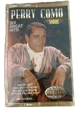Perry Como More Six Great Hits Cassette Tape New & Sealed NOS OOP - Image 1 of 4