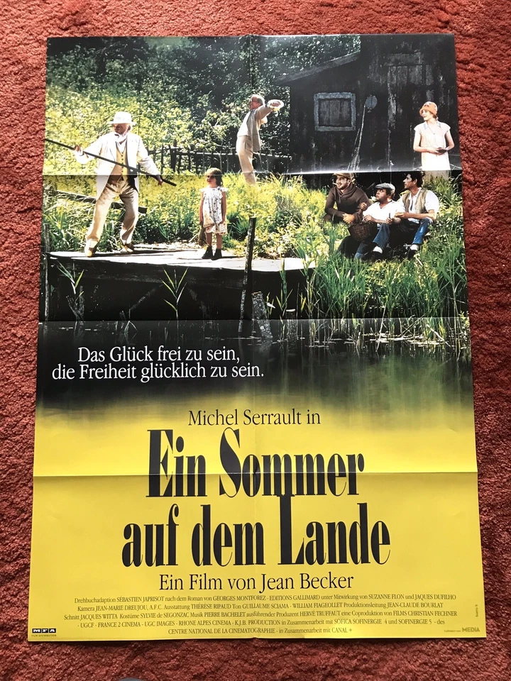 Ein Sommer auf dem Lande Kinoplakat Poster A1, Michel Serrault - Bild 1 von 1