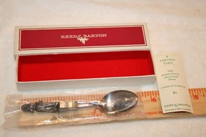 Reed & Barton 1992 plateado Cuchara Cuento de Navidad Serie Fantasma - Imagen 1 de 5
