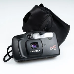 *MINT* TESTED Pentax PC-50 AF Camera 35mm Espio PC 35 Olympus Mju Yashica T3 80 - Photo 1 sur 12