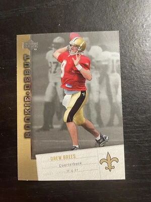 2006 Upper Deck Rookie Debut #60 Drew Brees Saints *2460 - Image 1 of 2