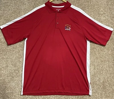Polo de golf Antigua Ryder Cup Celtic Manor rojo y blanco para hombre talla L grande en muy buen estado Foto 1 de 4